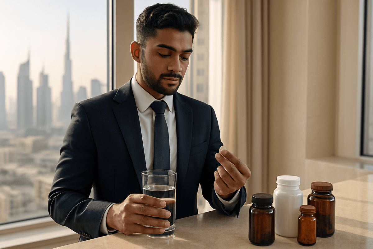 Morning Supplement Routine for Busy Professionals Dubai - Right Dose supplements