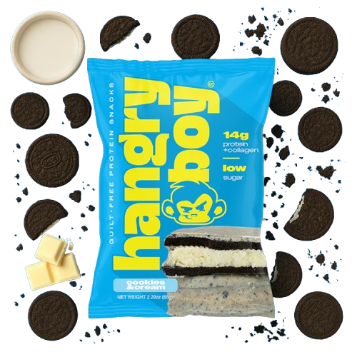 Hangry Boy Protein Cookie 65G High Protein Snack Variety 12 Pack For Fitness Enthusiasts by HANGRY BOY