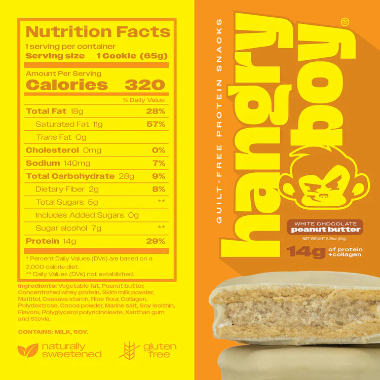 Hangry Boy Protein Cookie 65G High Protein Snack Variety 12 Pack For Fitness Enthusiasts by HANGRY BOY