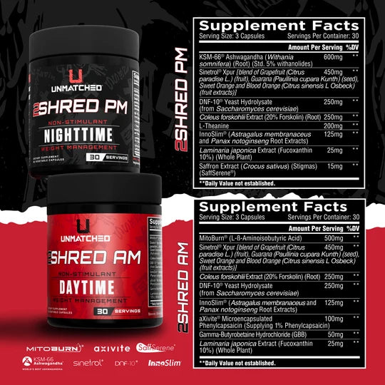 UN MATCHED – 2SHRED 30 DAY SUPPLY