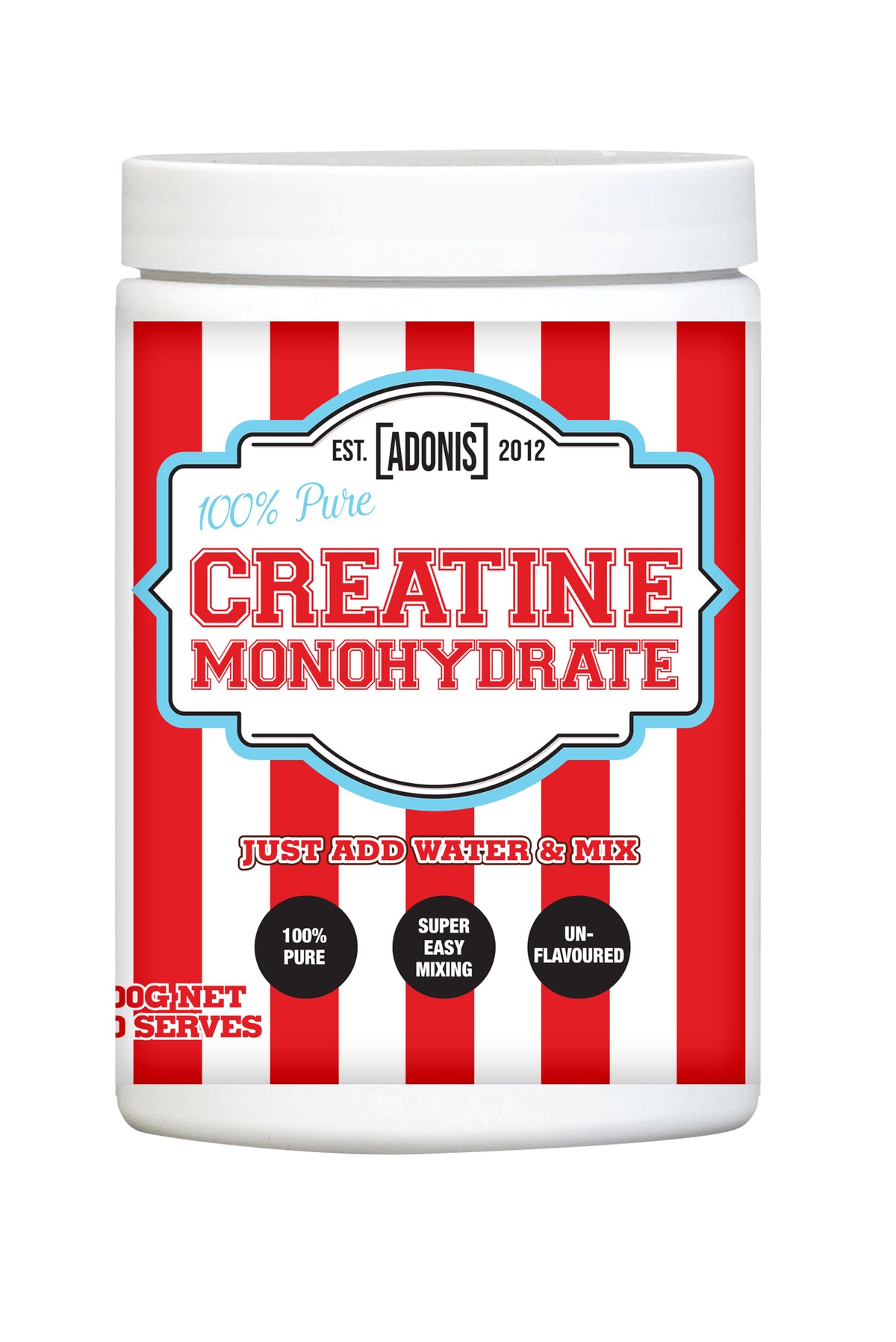 Adonis Pure Creatine Monohydrate 300g
