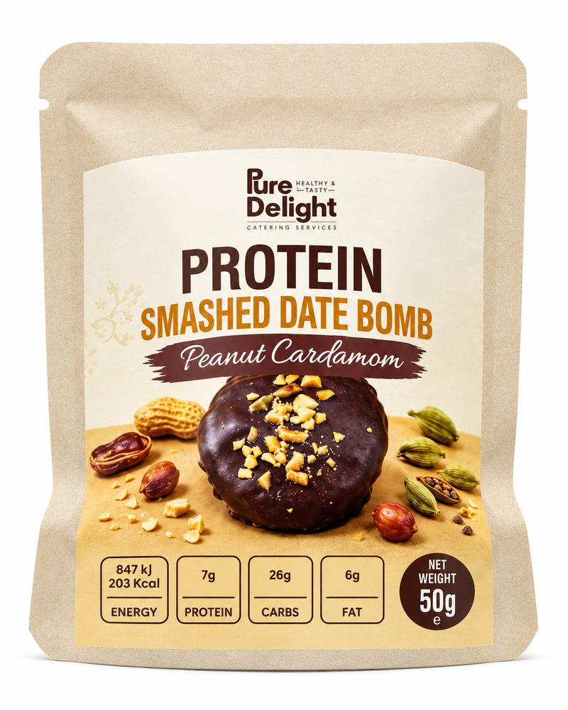 Pure Delight Protein Smashed Date Bomb