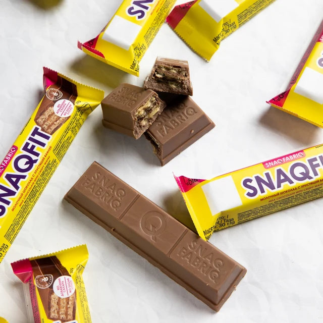 Snaqfit Crispy Wafer 30g Pack of 16