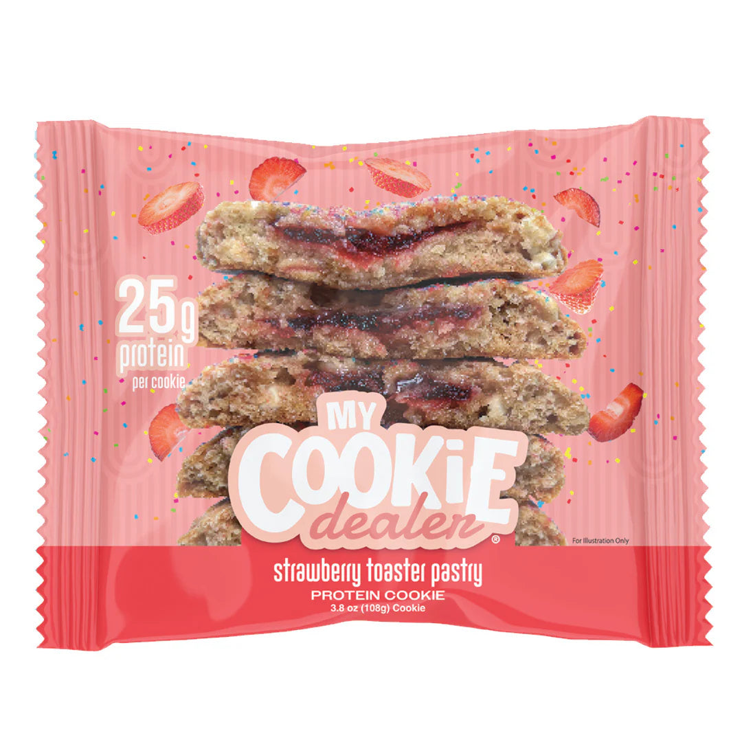 Protein Cookies Milk And Cookies From My Cookie Dealer High Protein Snack Box For Fitness Fans 12 Pack by MY COOKIE DEALER