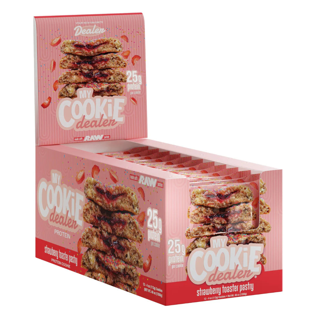 Protein Cookies Milk And Cookies From My Cookie Dealer High Protein Snack Box For Fitness Fans 12 Pack by MY COOKIE DEALER