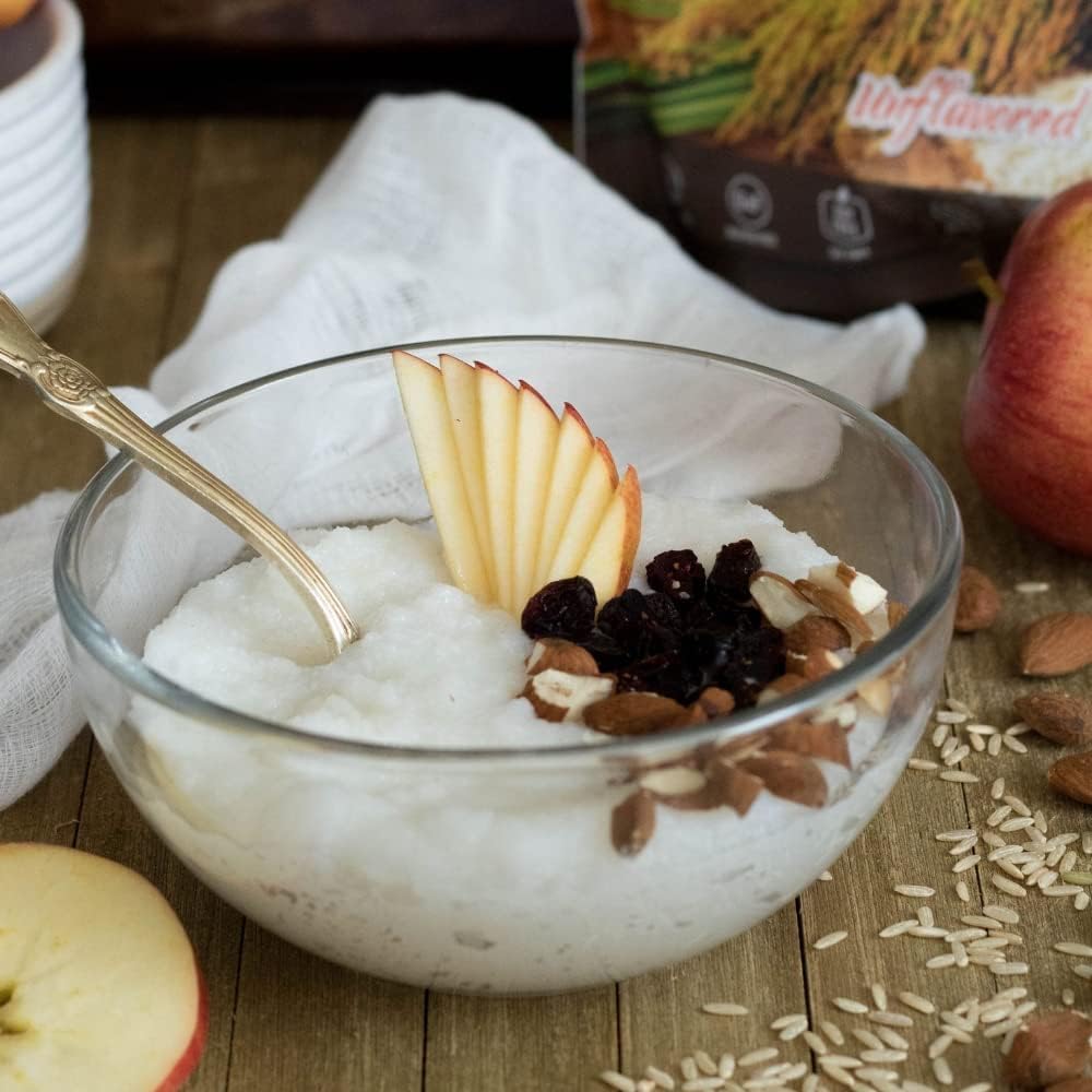 Pride Rice N Grinds Natural 100 Percent Organic White Rice Breakfast Cereal for Busy Healthy Families by PRIDE FOODS