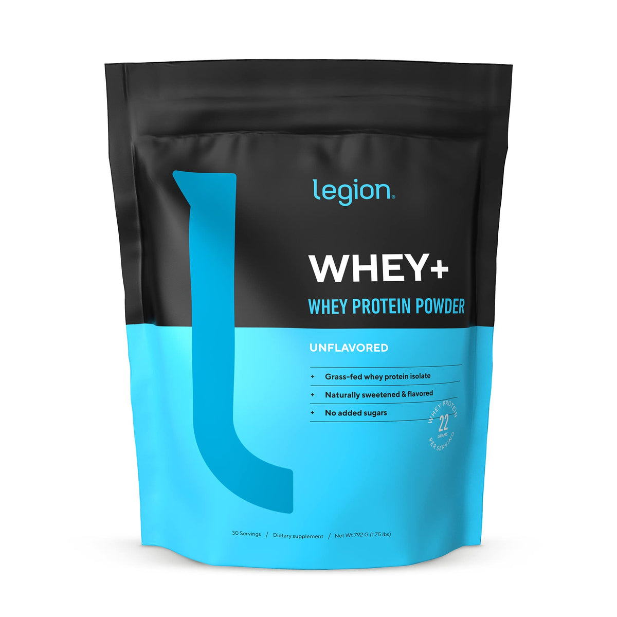 Legion Whey+ Grass-Fed Whey Protein Isolate