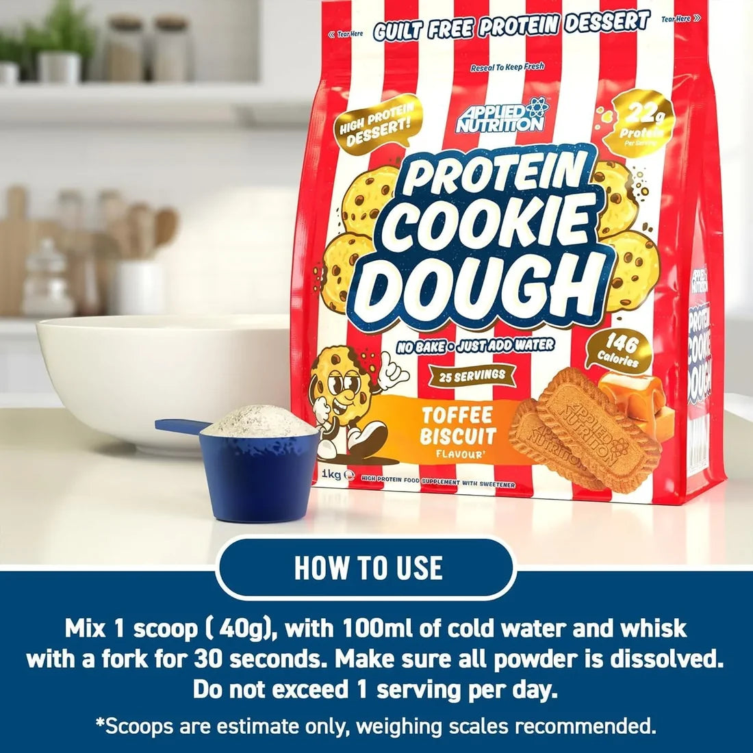 Protein Cookie Dough Dessert 400 G