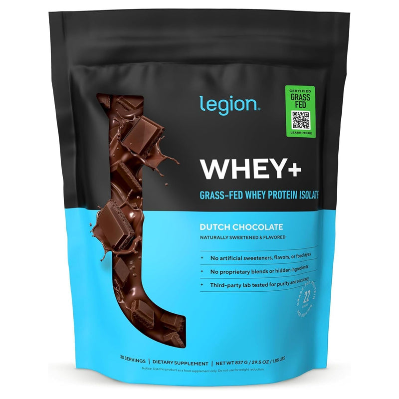 Legion Whey+ Grass-Fed Whey Protein Isolate