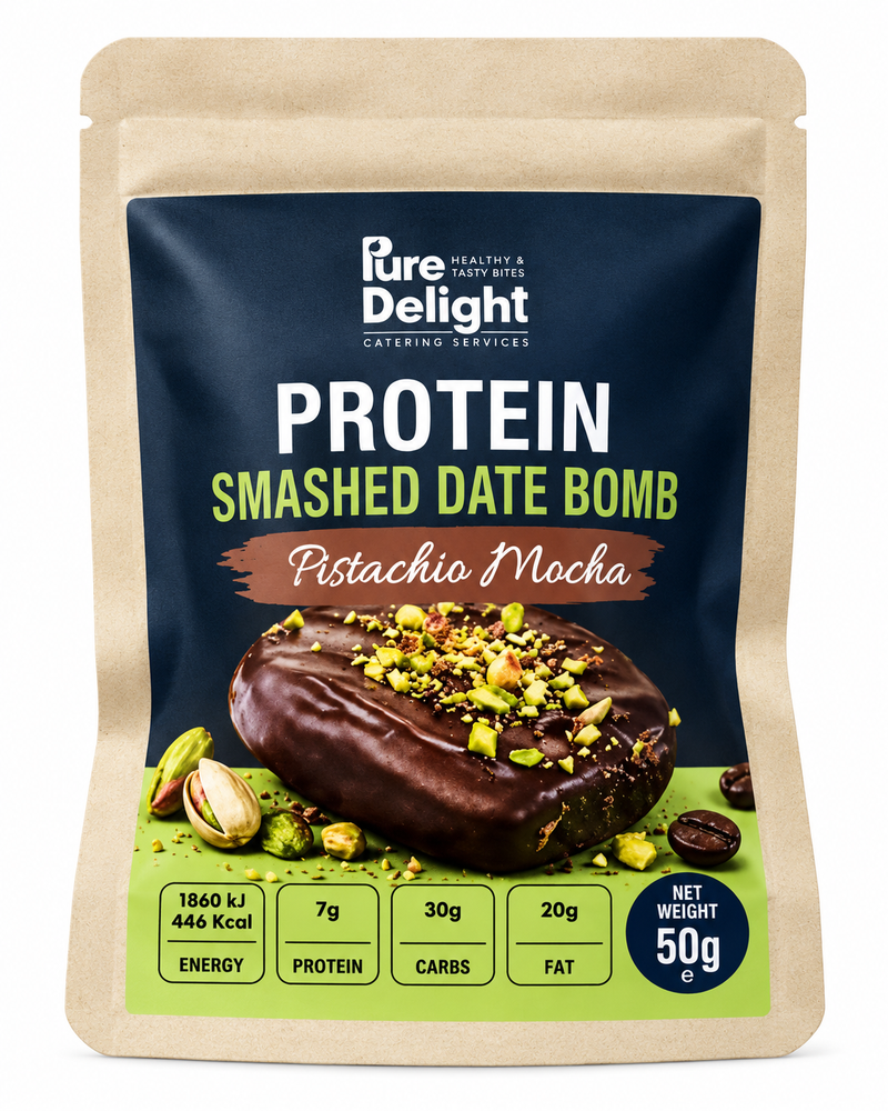 Pure Delight Protein Smashed Date Bomb