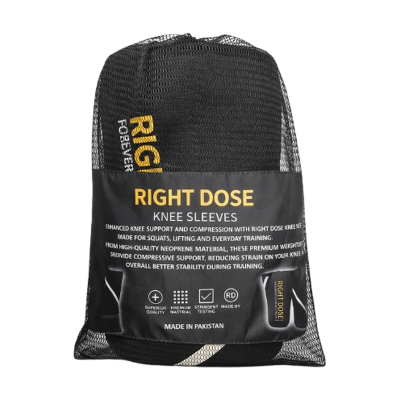 7mm Neoprene Knee Sleeves for Athletes with Compression and Joint Support - Right Dose supplements