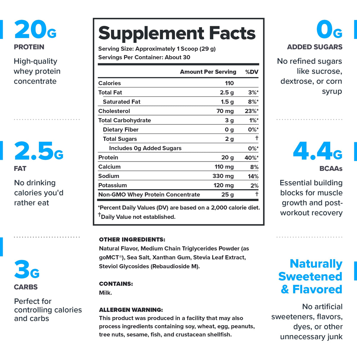 Legion Whey Protein Concentrate