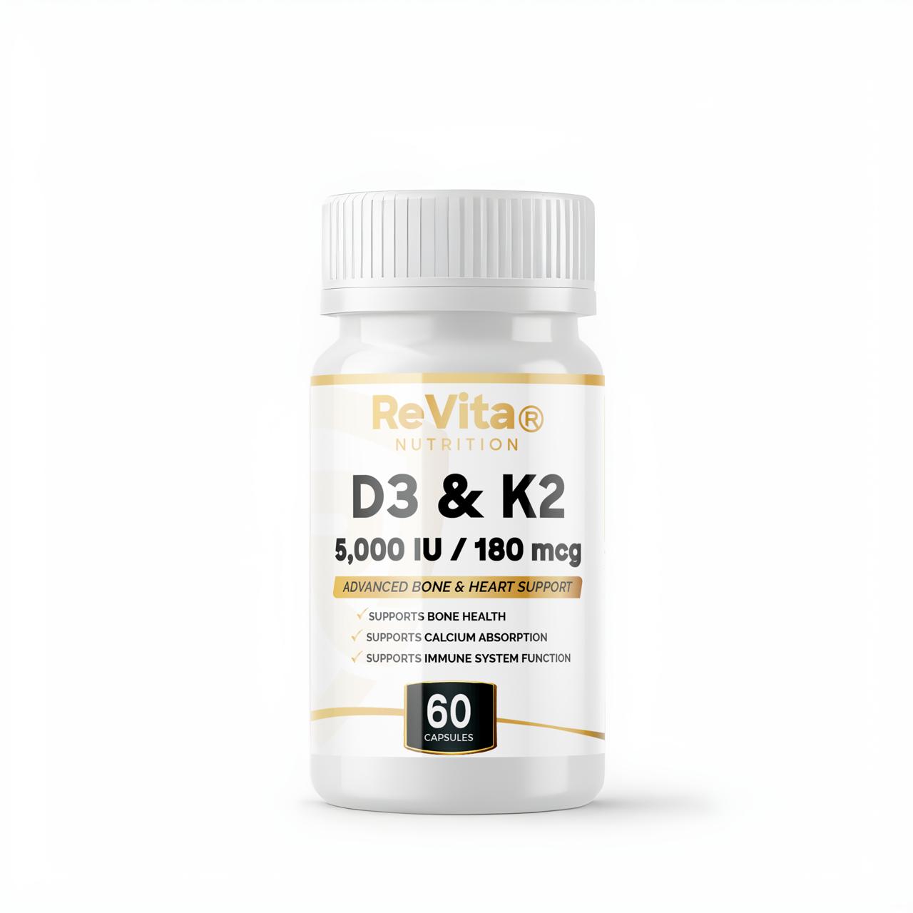 ReVita Vitamin D3 + K2