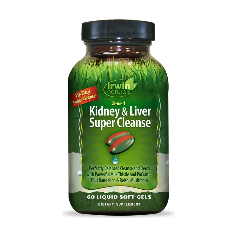 2-IN-1 Kidney & Liver Super Cleanse by IRWIN NATURALS