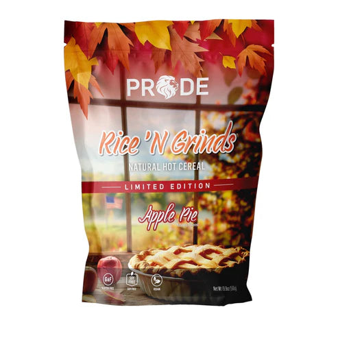 Pride Rice N Grinds Natural 100 Percent Organic White Rice Breakfast Cereal for Busy Healthy Families by PRIDE FOODS