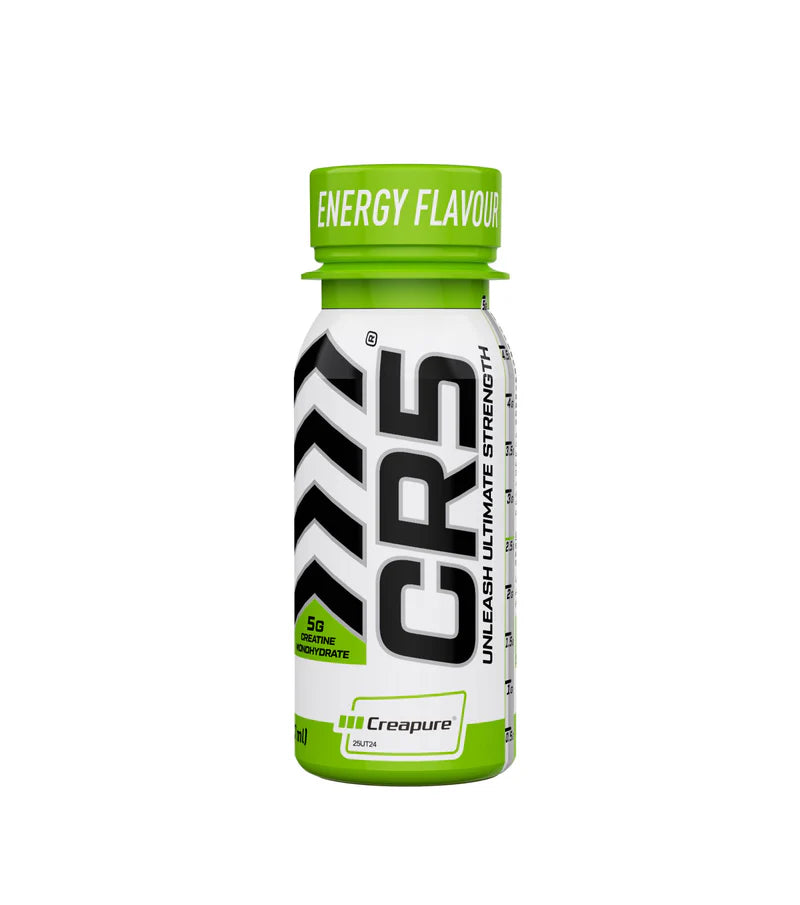 CR5® Creatine Shot Energy Flavour 5g -77 ml – 100% Creapure® Creatine Monohydrate