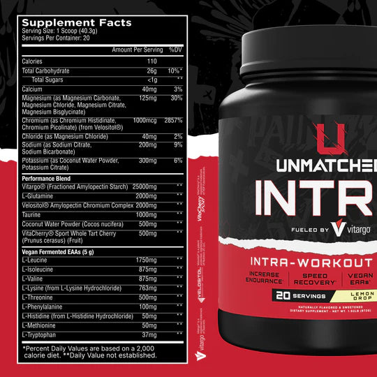 UNMATCHED INTRA WORKOUT FUEL