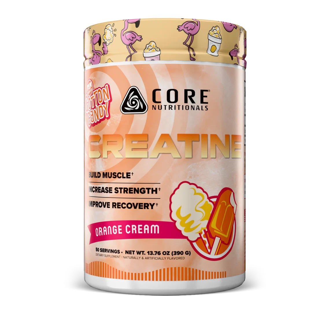 CORE NUTRITION – FUN SWEETS® FLAVORED CREATINE Monohydrate 5g