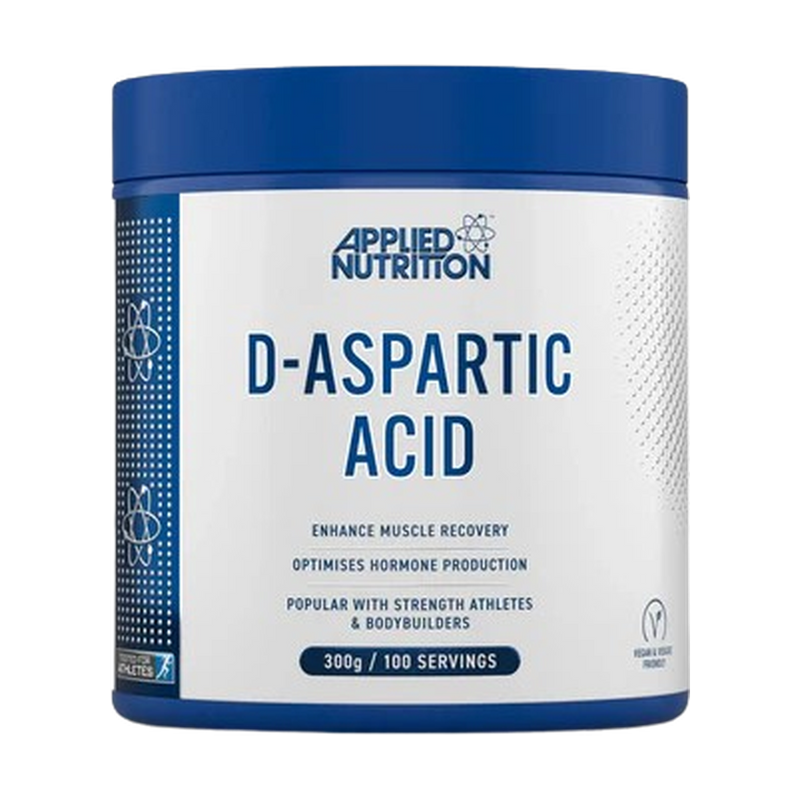D-Aspartic Acid Testosterone Boosting Supplement for Men Natural Peak Performance 100 Servings by APPLIED NUTRITION