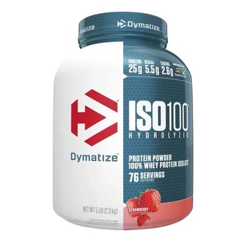 Dymatize ISO 100 Whey Protein Isolate For Athletes Fast Absorbing Recovery 25 g Protein Per Serving by DYMATIZE