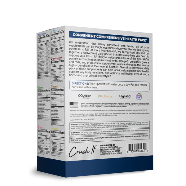 Core Nutritionals Daily Health Pack
