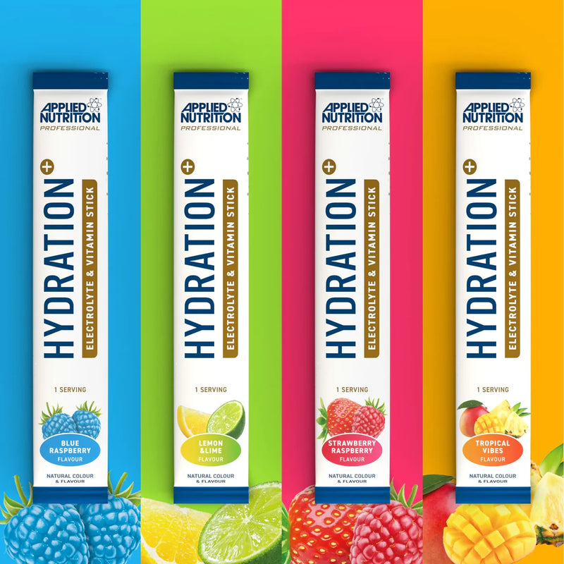 Hydration Plus Electrolyte And Vitamin Powder Stick Pack For Athletes On The Go Enhanced Hydration And Energy by APPLIED NUTRITION