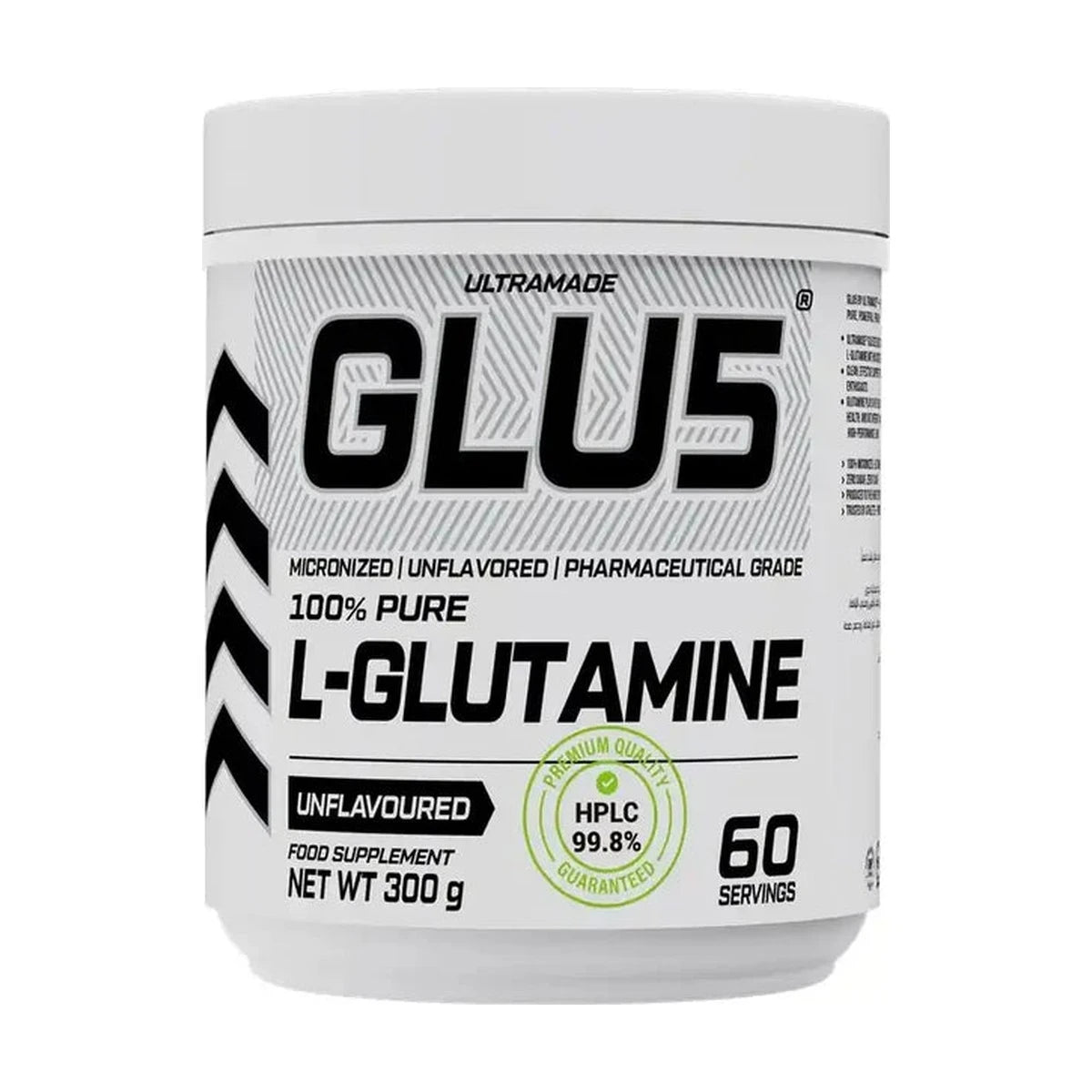 GLU5 L-Glutamine Powder 300g - image 1