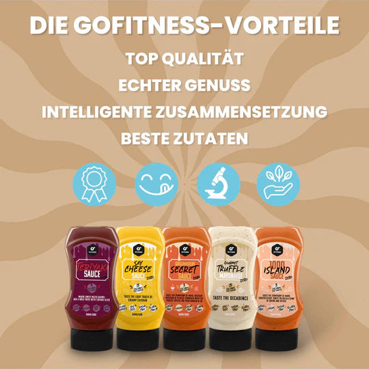 GO FITNESS Zero Sauce - 350ml