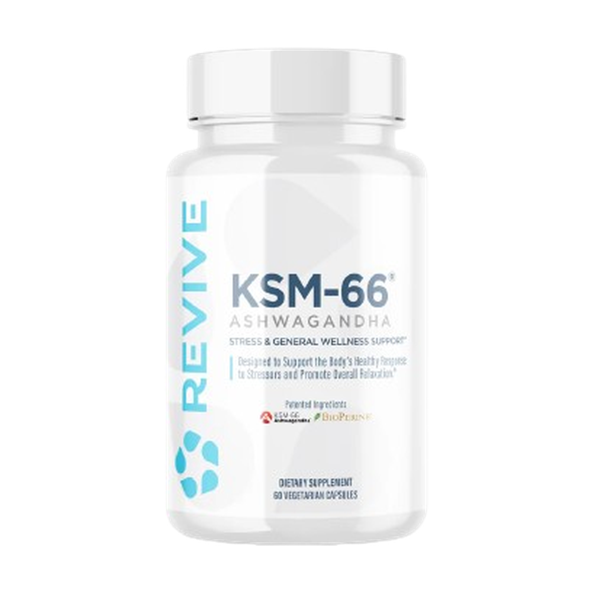 KSM-66 Ashwagandha Capsules For Stress Relief And Natural Energy Boost For Busy Professionals by REVIVE MD
