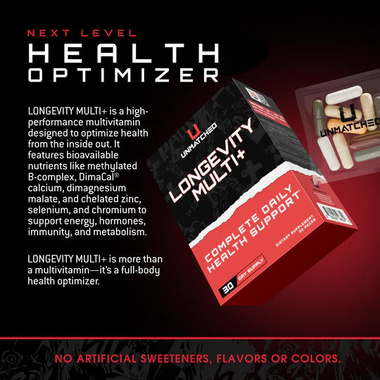 UNMATCHED Longevity Multi VITAMINS
