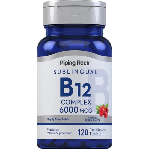 B-12 Complex 6000 mcg, 120 Fast by piping rock