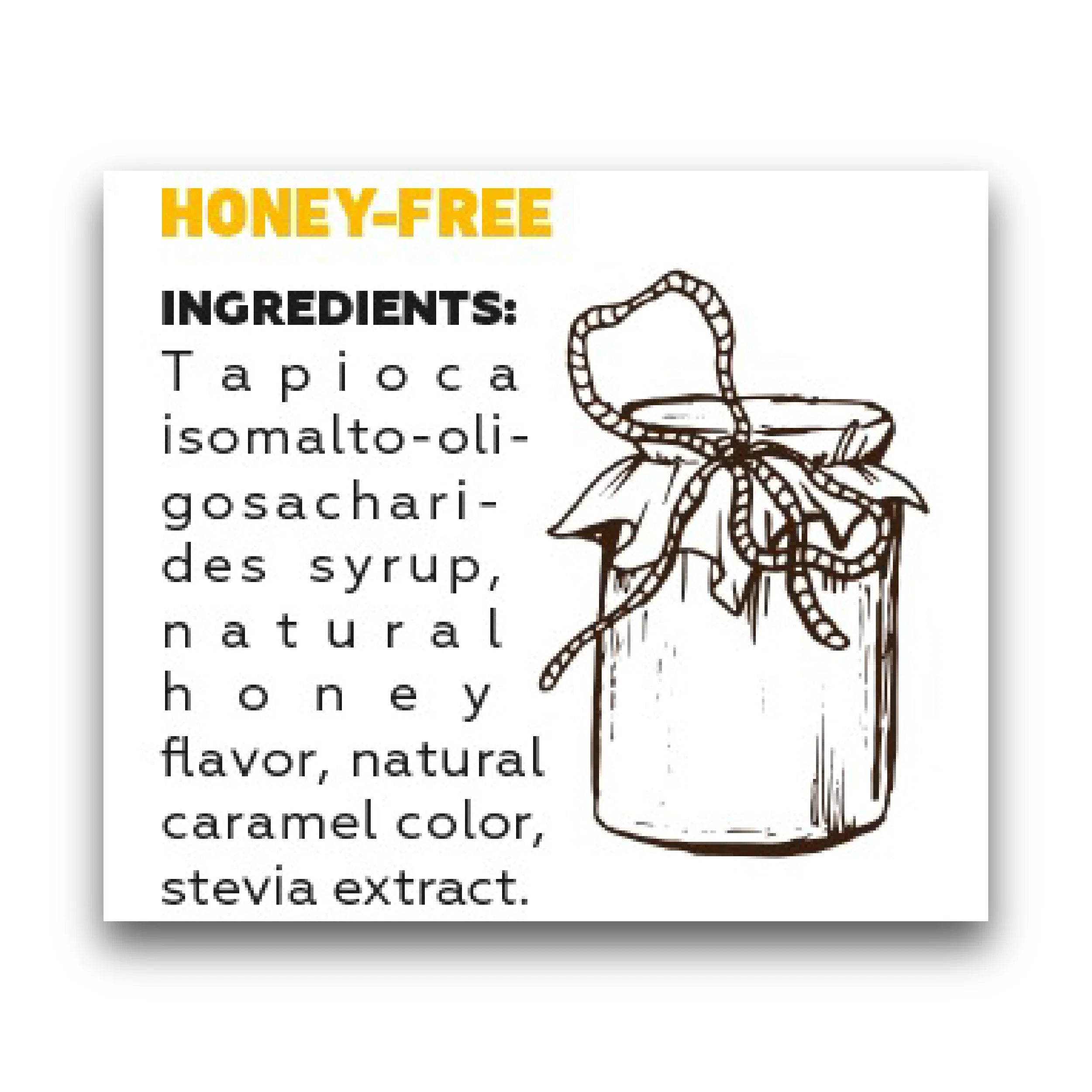 MRS TASTE Honey-Free