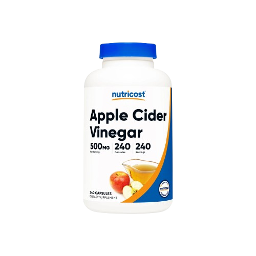 Nutricost Apple Cider Vinegar240 Capsules by Nutricost