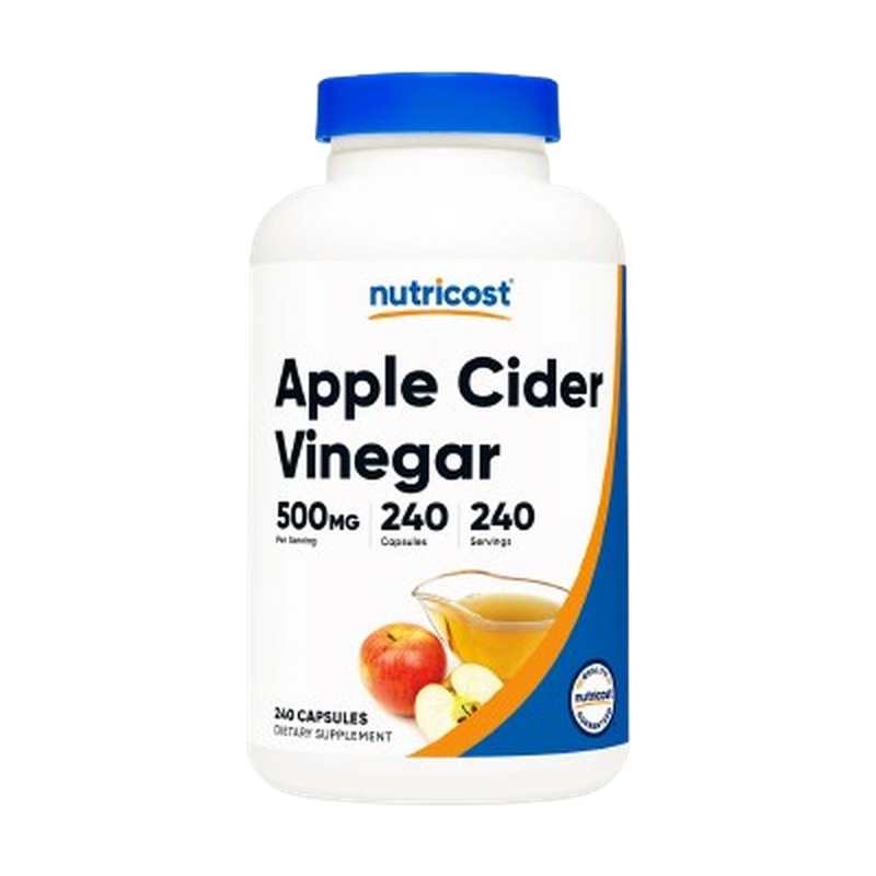 Nutricost Apple Cider Vinegar240 Capsules by Nutricost