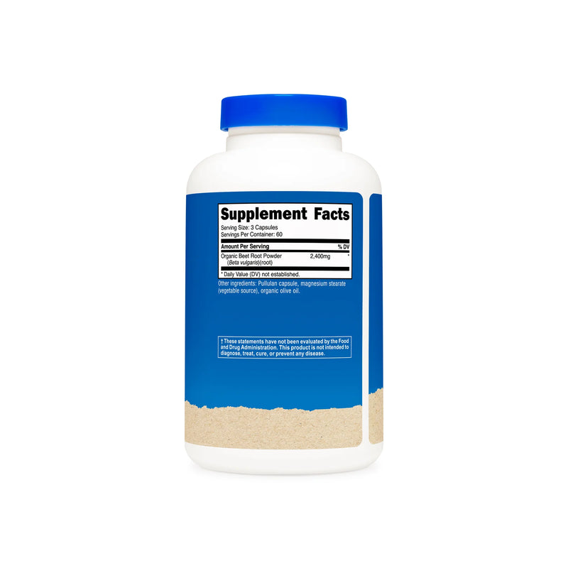 Nutricost Made With Organic Beet Root Capsules by NUTRICOST