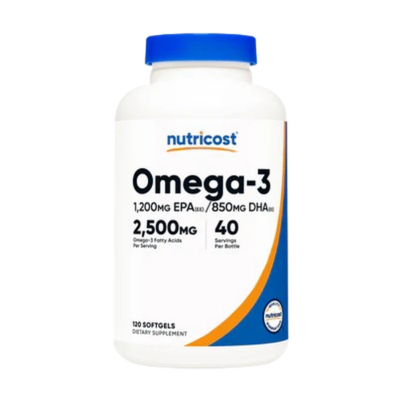 Nutricost Omega-3 120Softgels by Nutricost