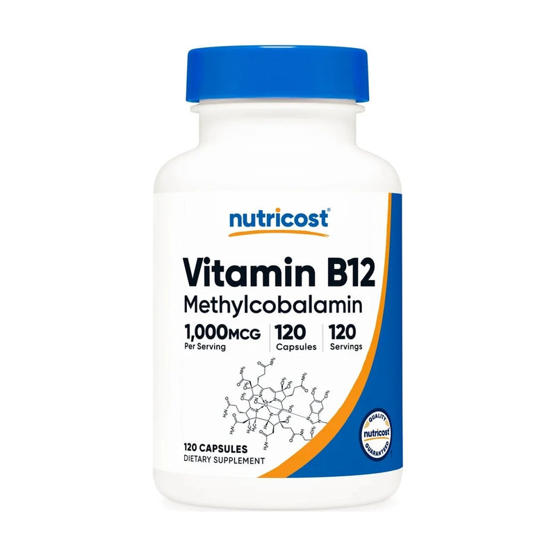 Nutricost Vitamin B12 Capsules by NUTRICOST