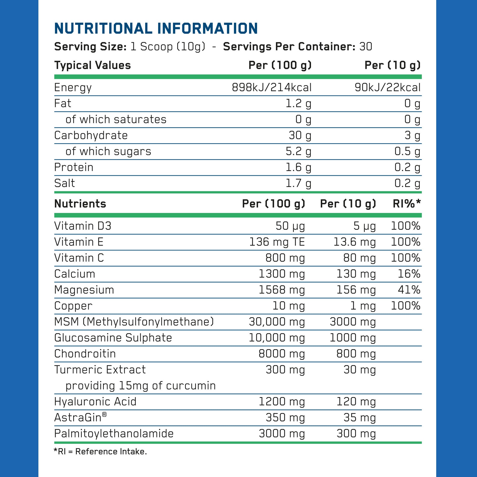 Joint Complex Supplement For Active Adults Over 40 Provides Joint Health Support For Cartilage And Connective Tissue by APPLIED NUTRITION
