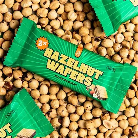 Nanosupps Hazelnut Wafers (39 g, Hazelnut)