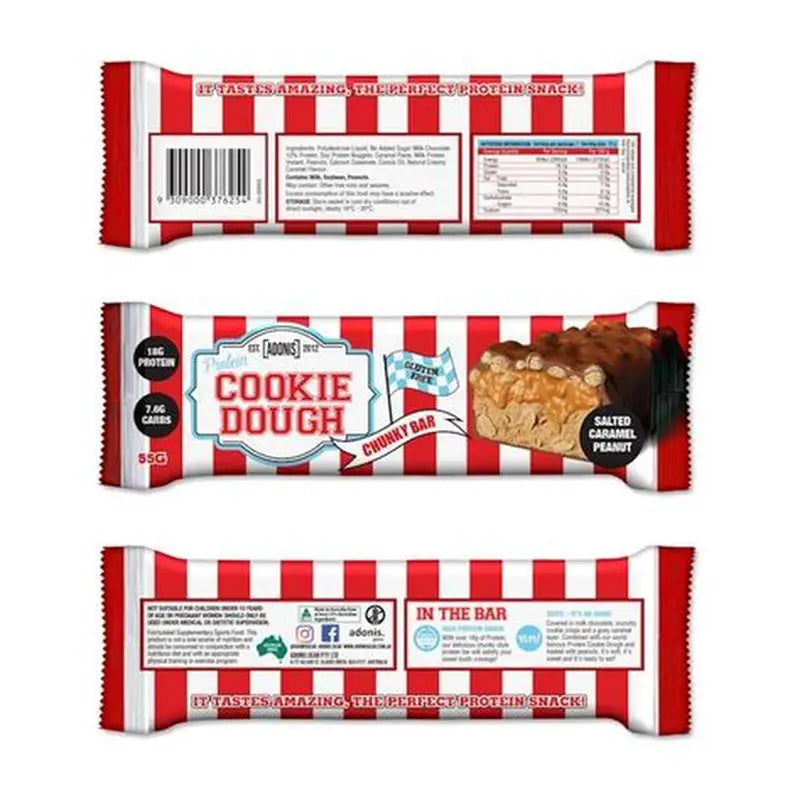 Adonis Cookie Dough Chunky Bar protein bar