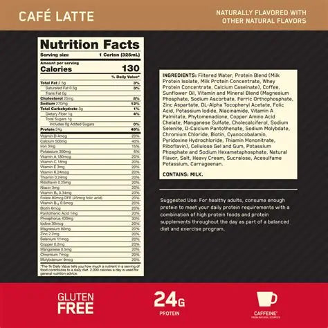 ON Gold Standard Protein Shake 11oz