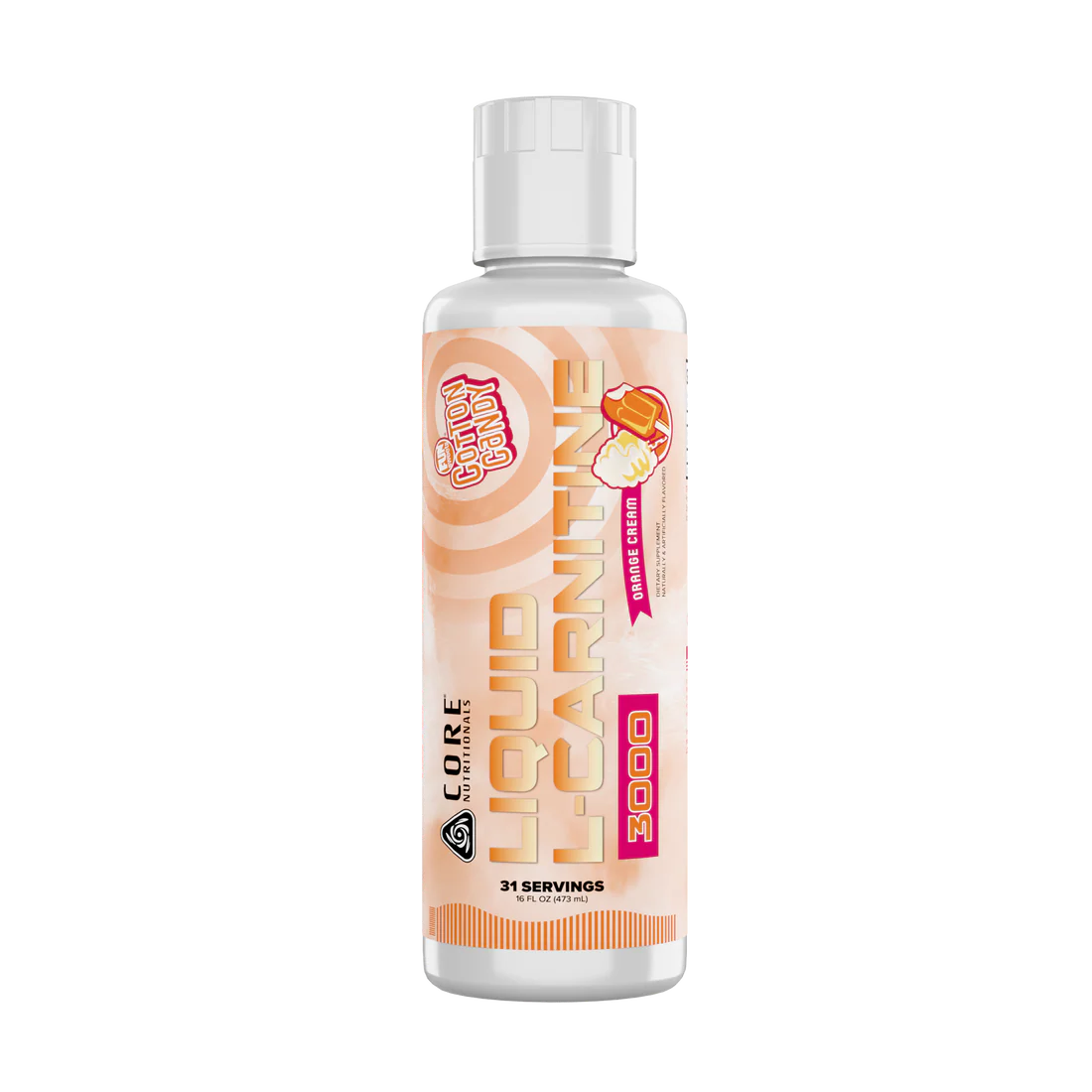 Core Nutritionals Liquid L-Carnitine – Fat Metabolism Support