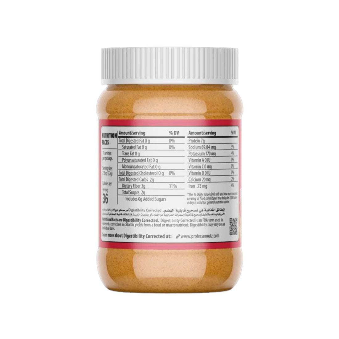 Professor Nutz Peanut Butter Healthy Creamy Spreads Original Chocolate Pistachio For Active Lifestyles by Professor Nutz