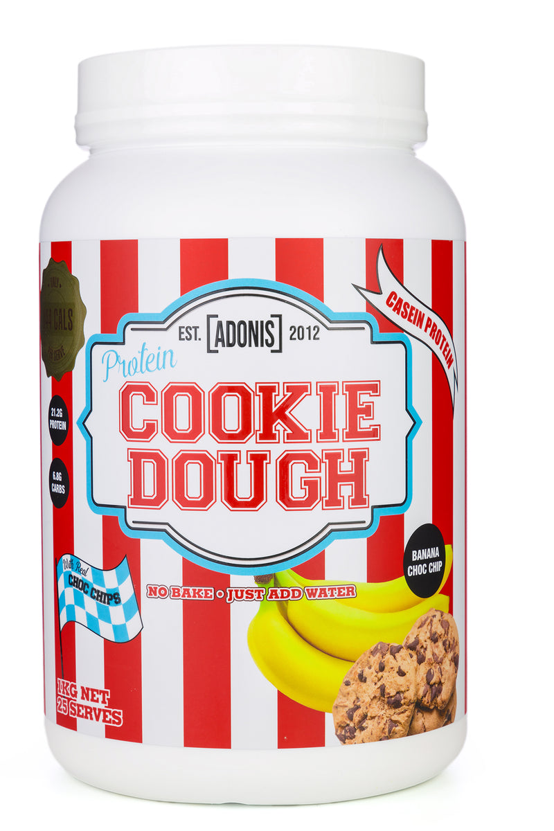 Adonis Protein Cookie Dough 1kg Banana Choco Chip