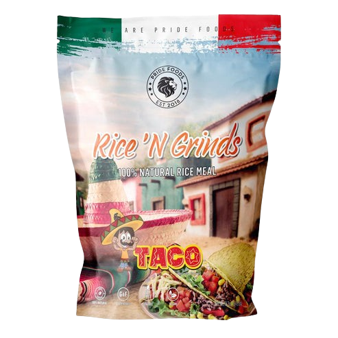 Pride Rice N Grinds Natural 100 Percent Organic White Rice Breakfast Cereal for Busy Healthy Families by PRIDE FOODS