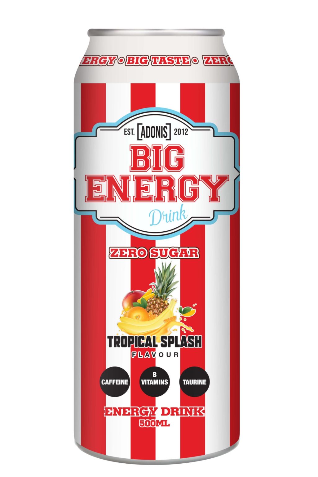 Adonis Mango Blast Zero Sugar Energy Drink For Focused Performance For Busy Professionals by ADONIS