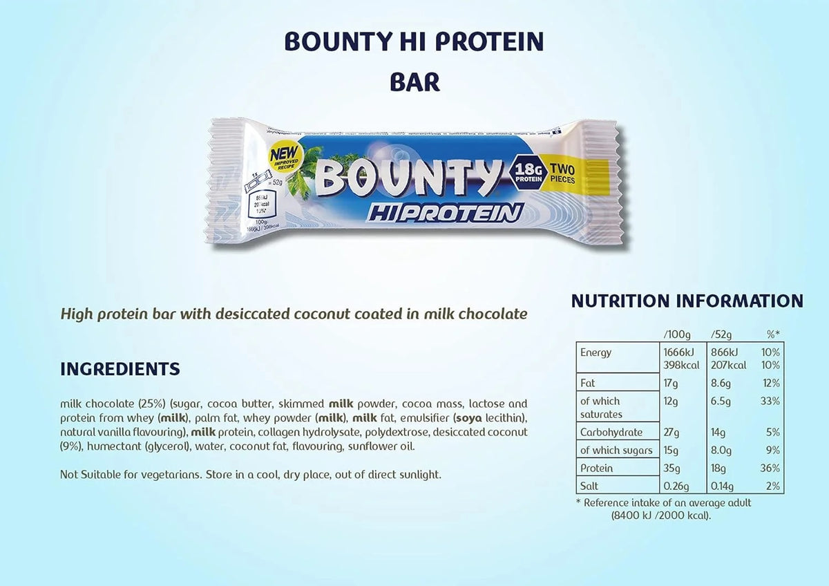 Bounty Hi Protein Bar