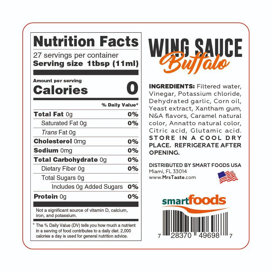 MRS TASTE SAUCE ZERO CALORIES
