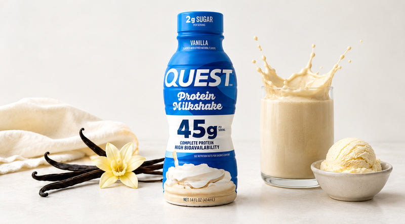 Quest Protein Milkshake – 45g Protein Product Description by QUEST NUTRITION