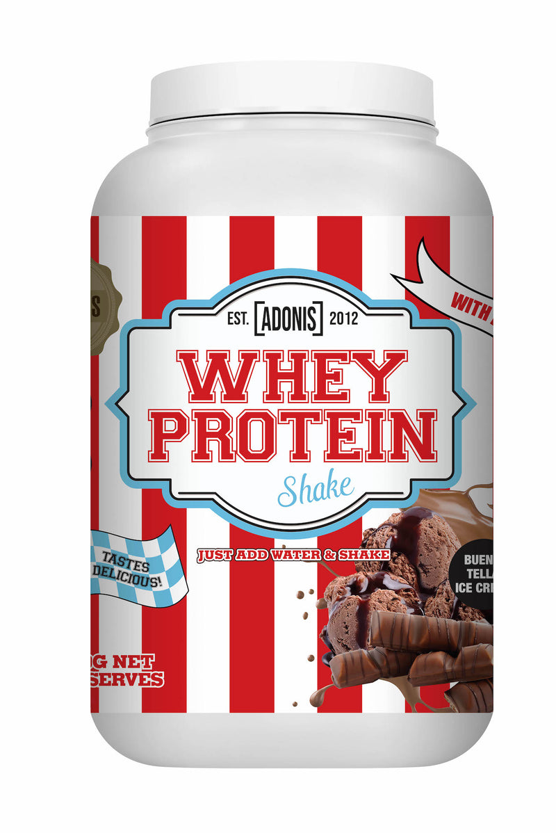 Adonis Whey Protein Shake Bueno Tella Ice Cream